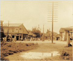 구포역 앞 (1943년)