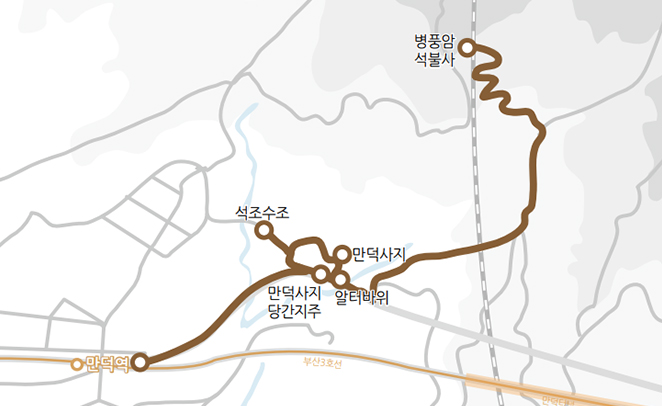 만덕고개 지도