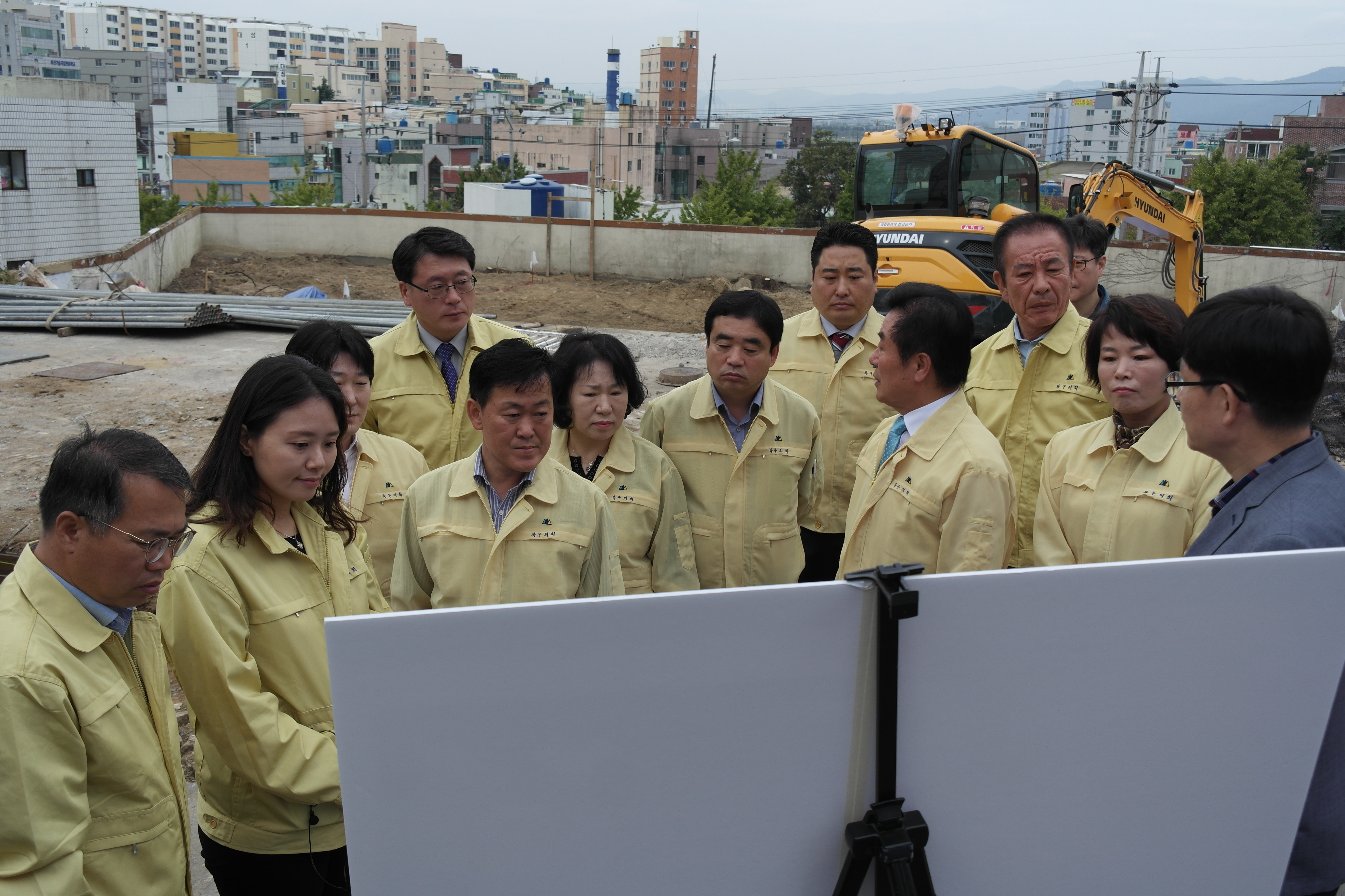 행정사무감사 자료 수집을 위한 현안사업장 방문