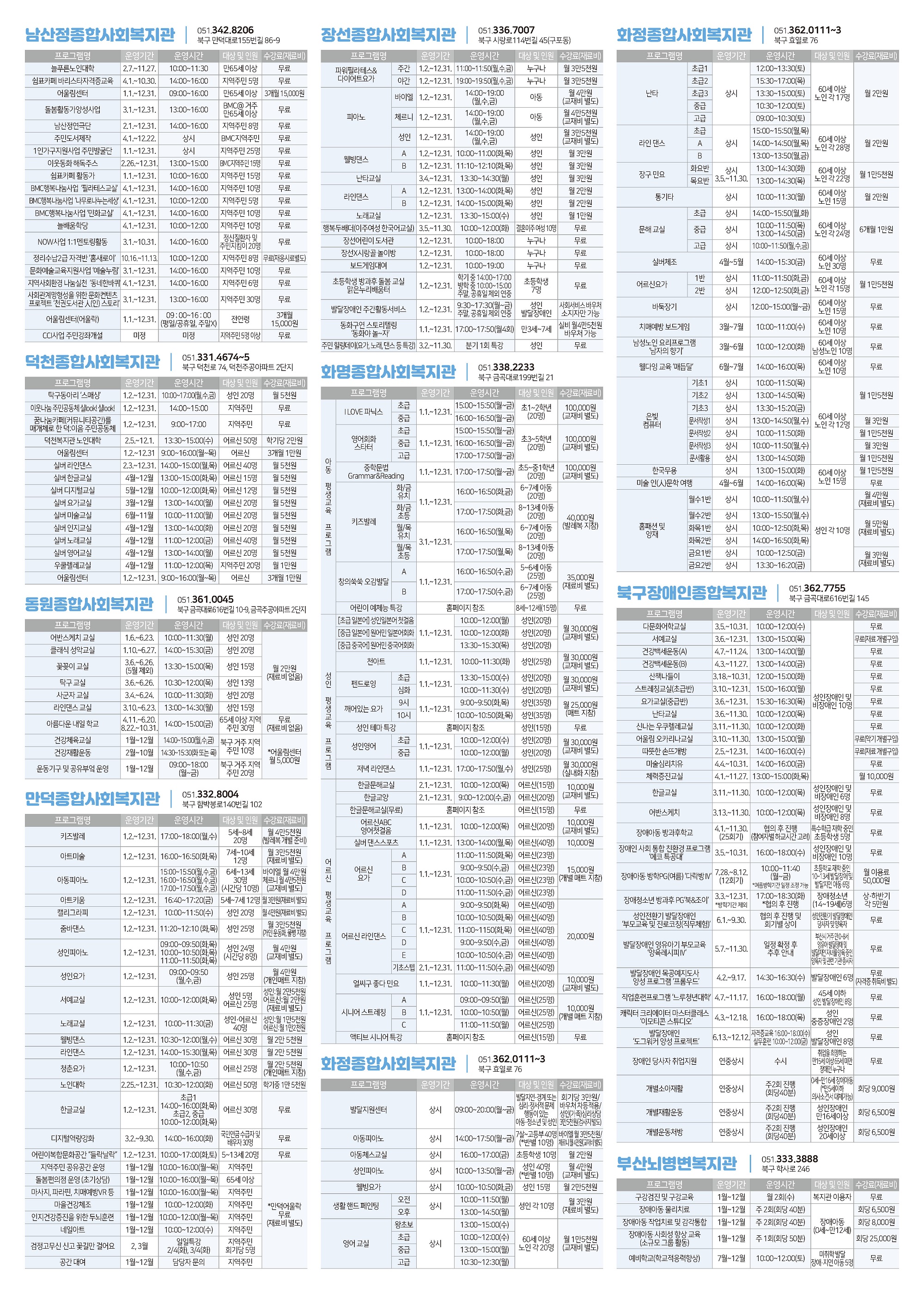 [안내] 2025년 상반기 평생학습 프로그램 종합안내지