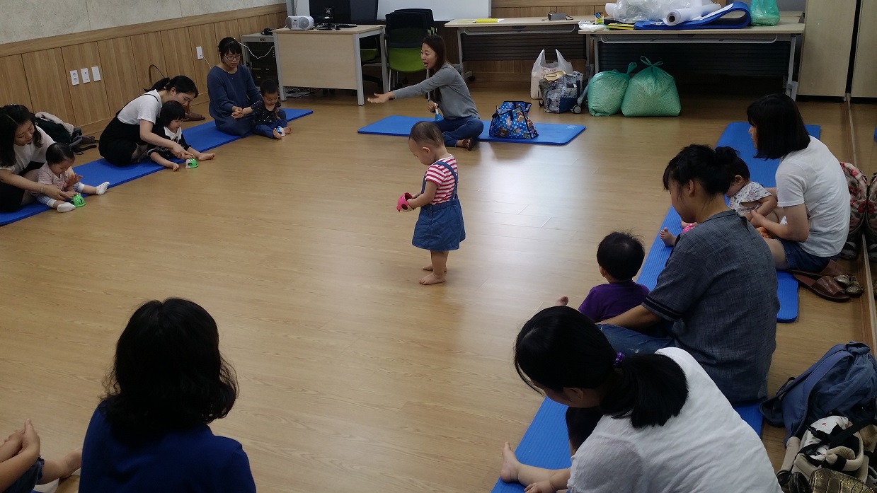 2016년 평생학습관 오감발달 아기랑 엄마랑
