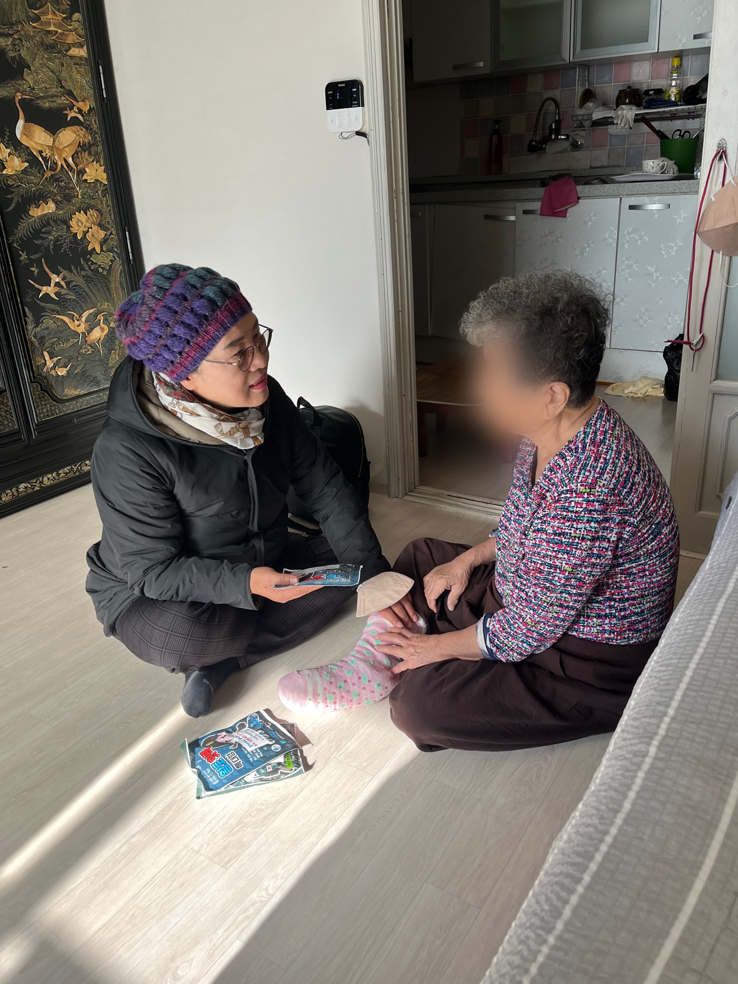 덕천2동 홀로어르신 사랑나눔봉사단, 멘토링 사업 추진