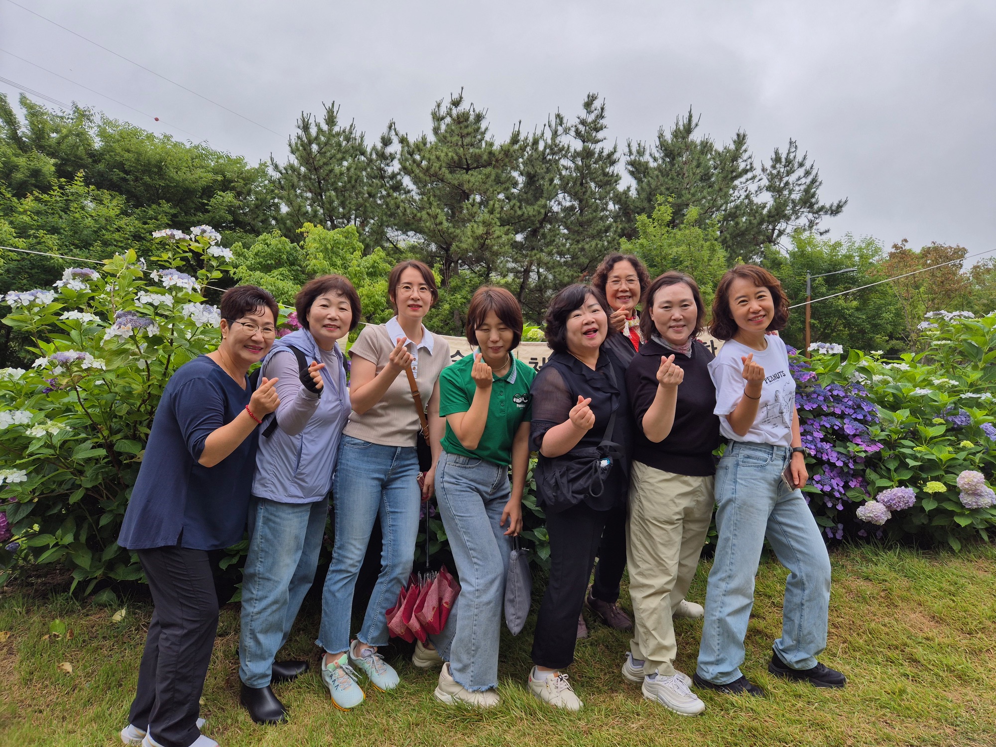 제1회 북구 트래블로드 수국 축제 참여(통장)