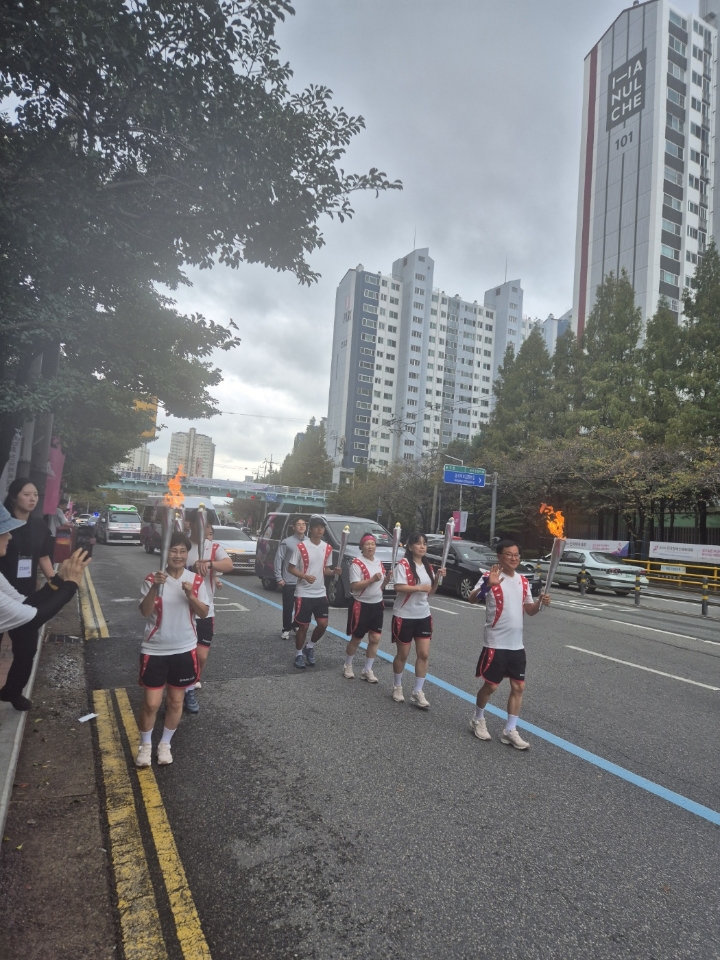 2025 전국(장애인)체육대회 성화봉송 행사 참석(10.16.)