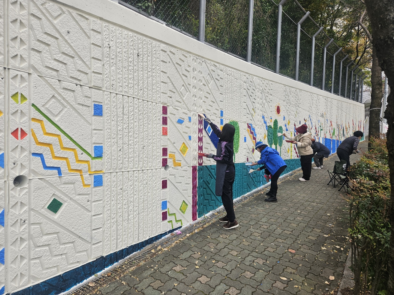 구포2동, 벽화사업으로 밝고 쾌적한 마을 거리 조성