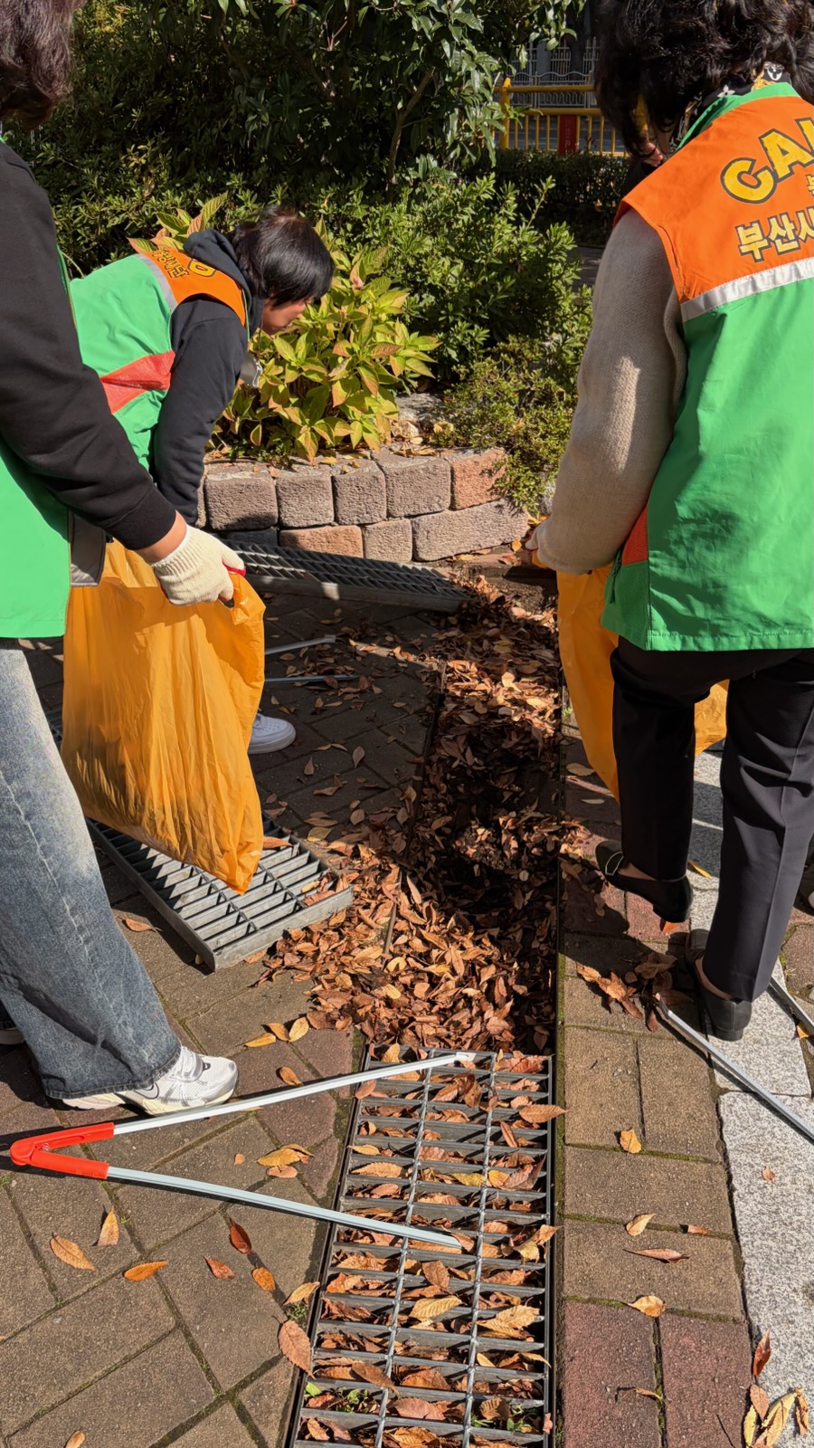 자율방재단 11월 겨울철 대비 도시환경정비 실시(11.14.)