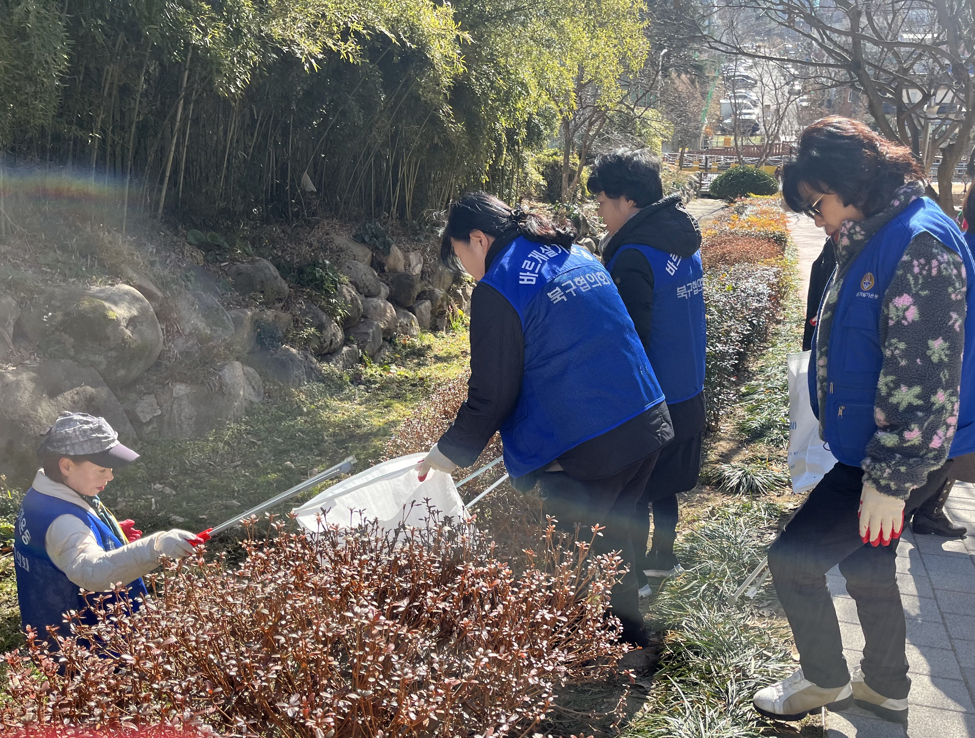 화명2동  바르게살기위원회  새해맞이 관내 환경정비 실시(2026.1.21.)