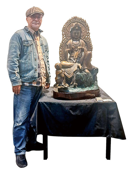 48년 한 길, 불상에 혼을 새기는 김승엽 조각가